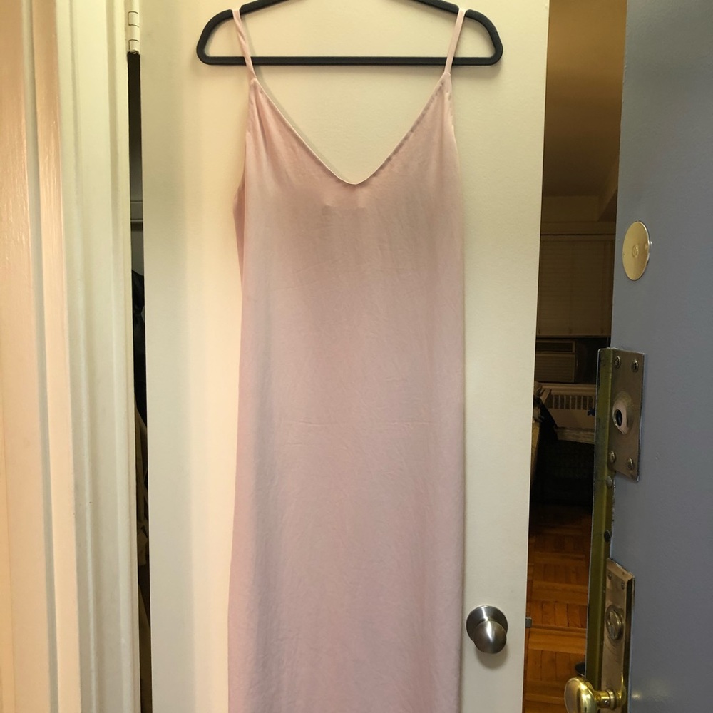 Everlane Japanese GoWeave Slip Dress, Rose